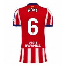 Atletico Madrid Koke #6 Hemmatröja Dam 2026-27 Korta ärmar